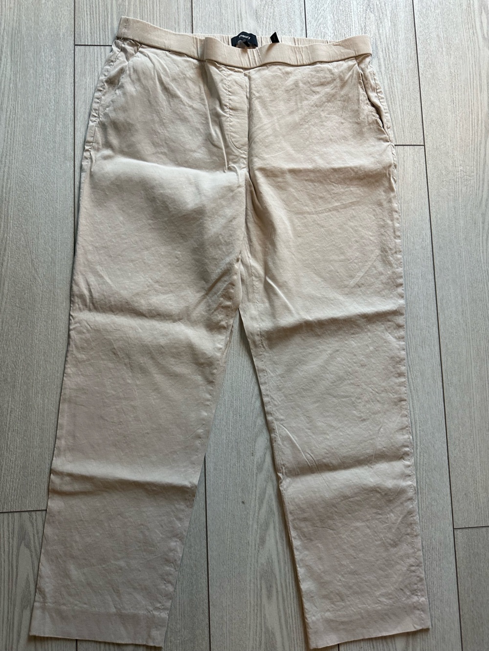 Theory Women's Light Beige Chinos
